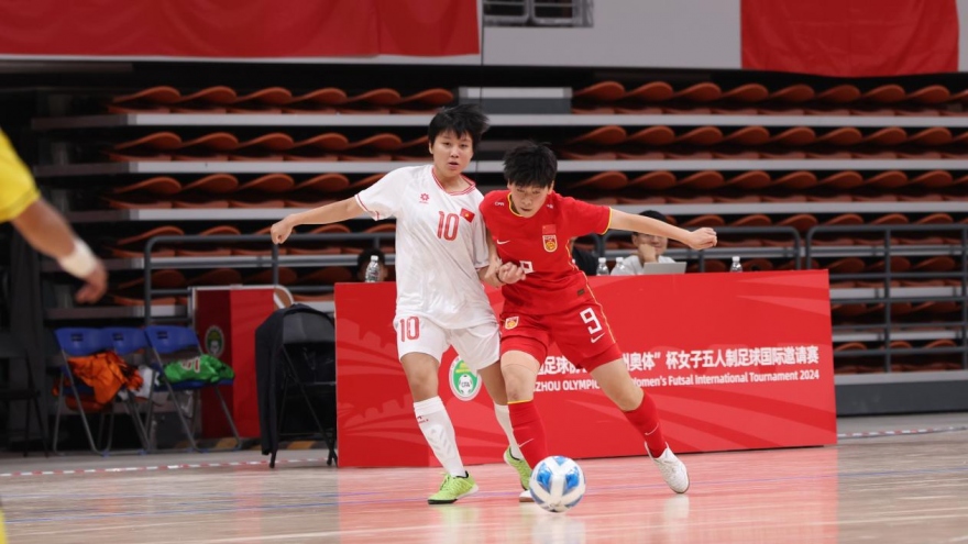 Đội tuyển Futsal nữ Việt Nam tiến gần chức vô địch