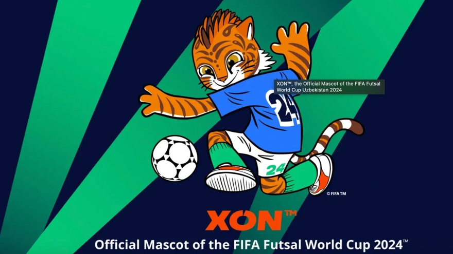 FIFA Futsal World Cup 2024: Chú hổ XON là linh vật chính thức