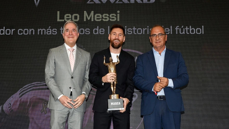 Messi được vinh danh là “cầu thủ thành công nhất lịch sử”